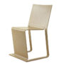 Peter Karpf Eco Chair Iform Natural Beech Finish Displaying Sustainable Nordic Furniture Design Excellence