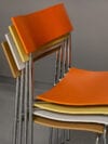 Lammhults Campusair Chairs Stack Orange Yellow Beige Camel D | Scandinavian Design