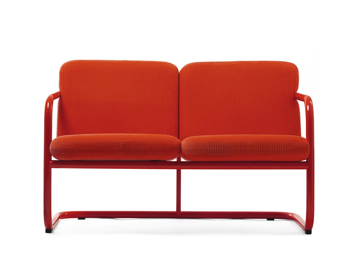 Lammhults S70 Sofa Red | Scandinavian Design