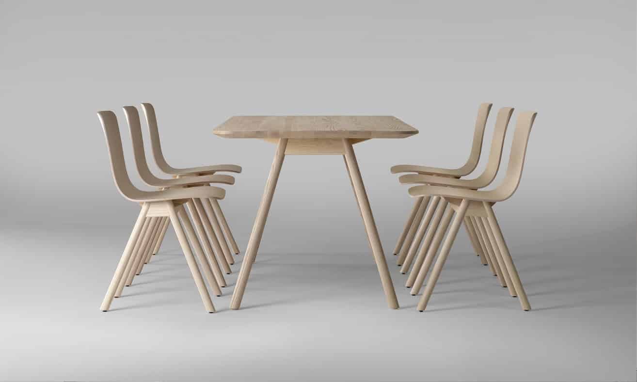 Kali table by Jasper Morrison – Offecct