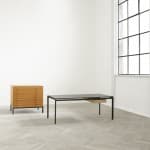Poul Kjaerholm Pk52 Professor Desk Black Oak Pk115 Drawer Oak 1700x | Scandinavian Design