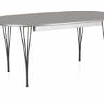 Super Elliptical Extension Table Series | Scandinavian Design