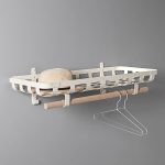 Chip Coat Rack White Minus Tio | Scandinavian Design
