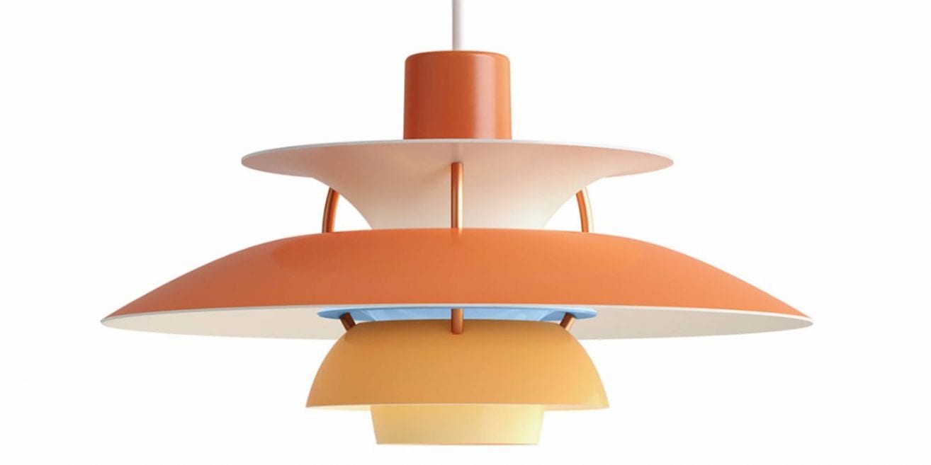 Ph 5 Mini Hues of Orange Light | Scandinavian Design