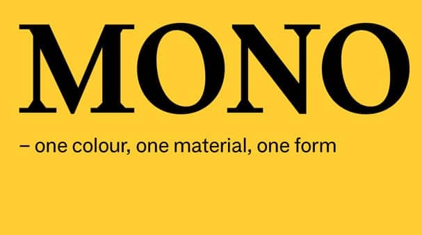 Mono | Scandinavian Design
