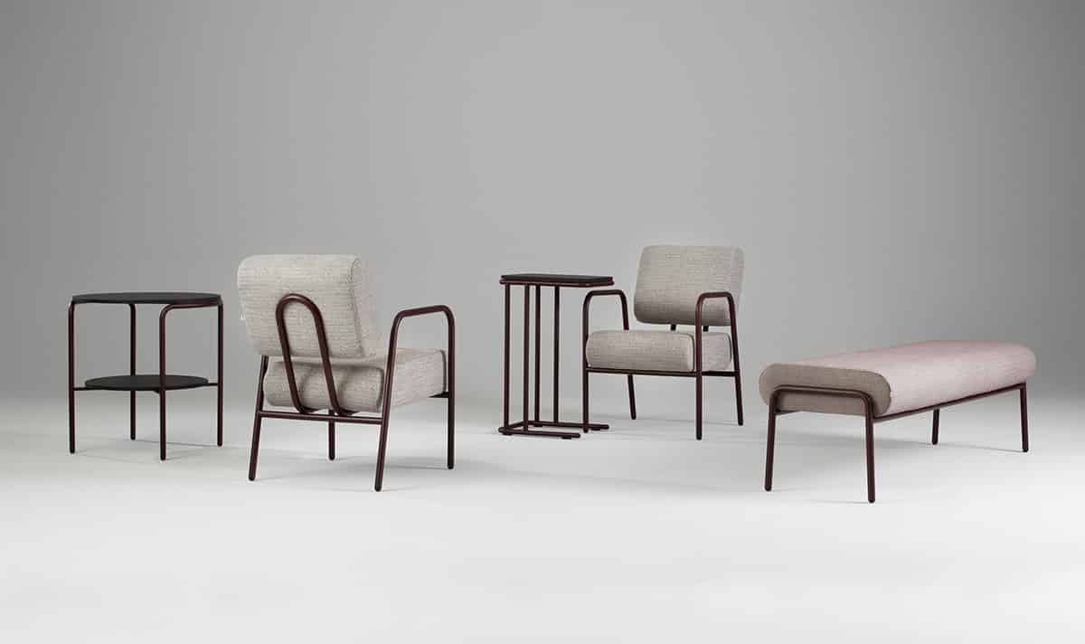 Cosmo family seating by Håkan Olsson & Christoffer Jonsson, White Arkitekter for Jonas Ihreborn – new 2019 additions to the Cosmo range