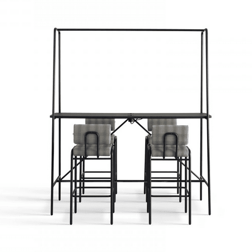 Cosmo seating by Håkan Olsson & Kristofer Jonsson, White Arkitekter for Jonas Ihreborn – powder-coated tube metal base, functional contract seating