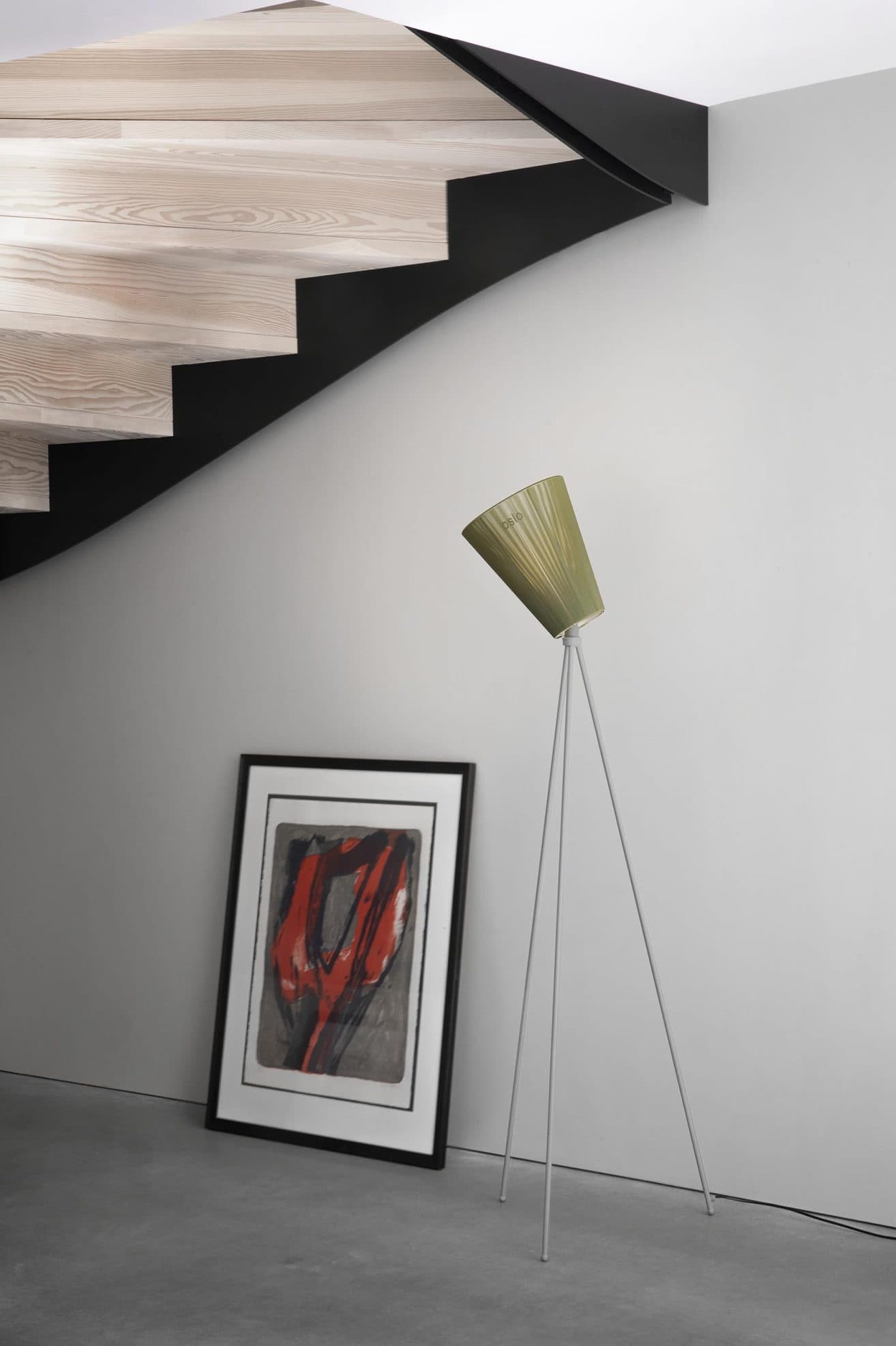 Oslo Wood Lamp Light Grey Olive Green Hallway Northern Photo P O Solvberg Low Res | Scandinavian Design