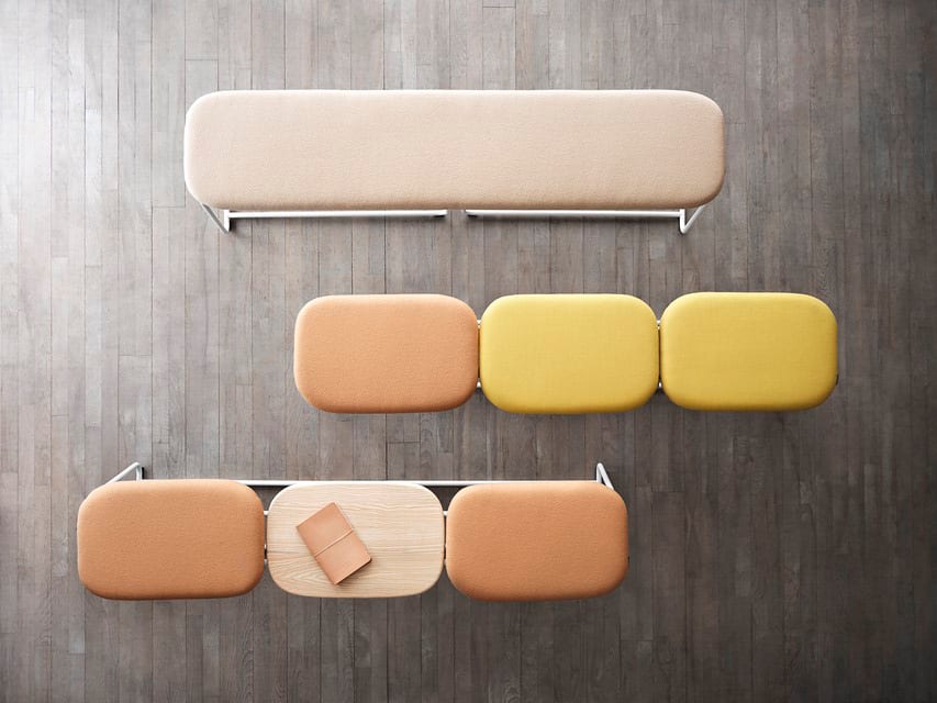 Soft Top Bench Top View | Scandinavian Design