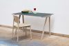 Cph90 Desk Top Green Linoleum Frame Matt Lacquered Oak Soft Edge 12matt Lacquered Oak | Scandinavian Design