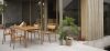 Linear Steel Armchair Linear Steel Table 200 Cm Burnt Orange Muuto Org | Scandinavian Design
