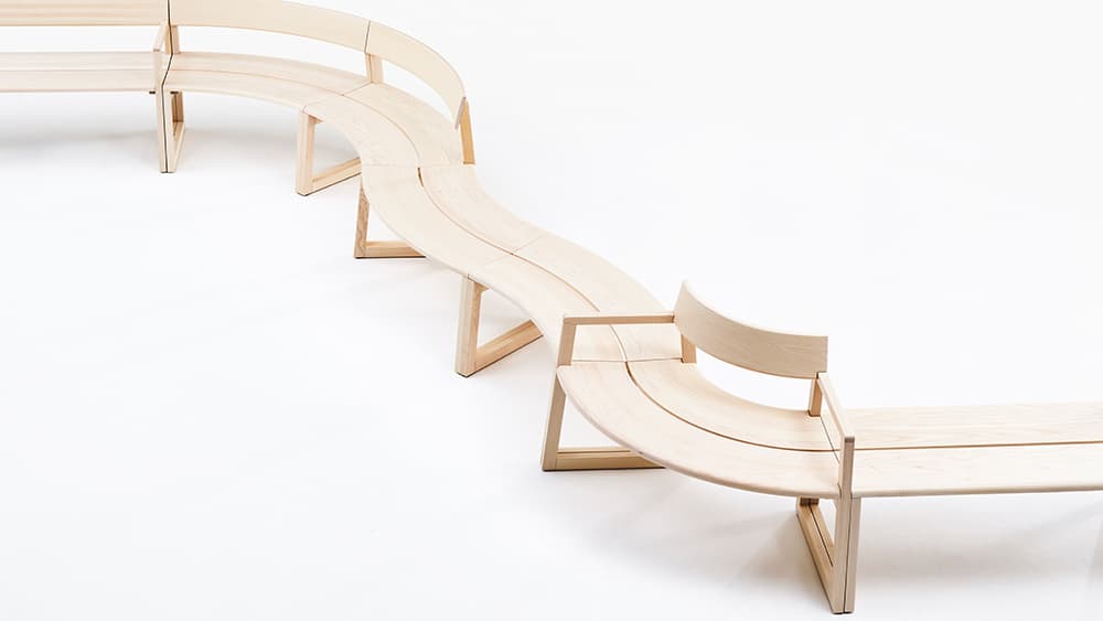 Meander Soffa Sofa Bänk Bench Karl Andersson Söner | Scandinavian Design