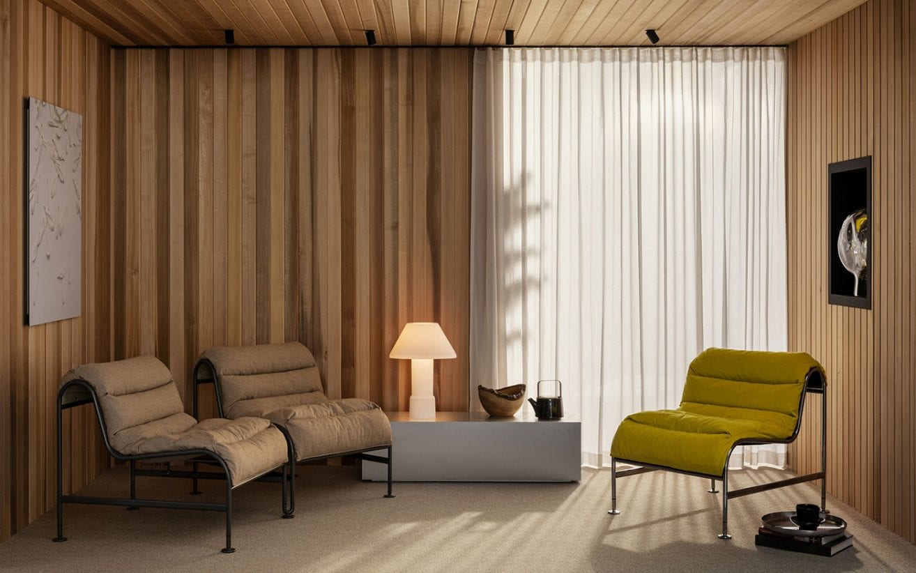 Lammhults Sunny Easychair Beige Yellow E01 Hero | Scandinavian Design