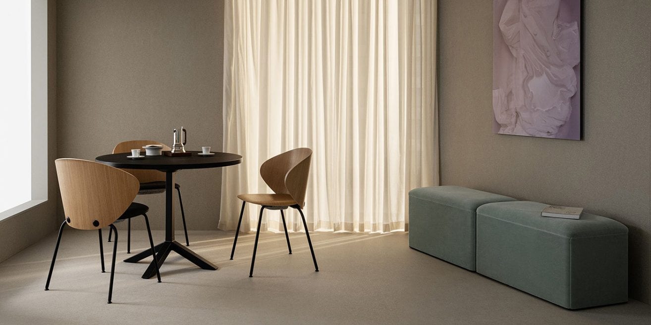 Lammhults Trioo Chair Oak Funk E02 Hero | Scandinavian Design