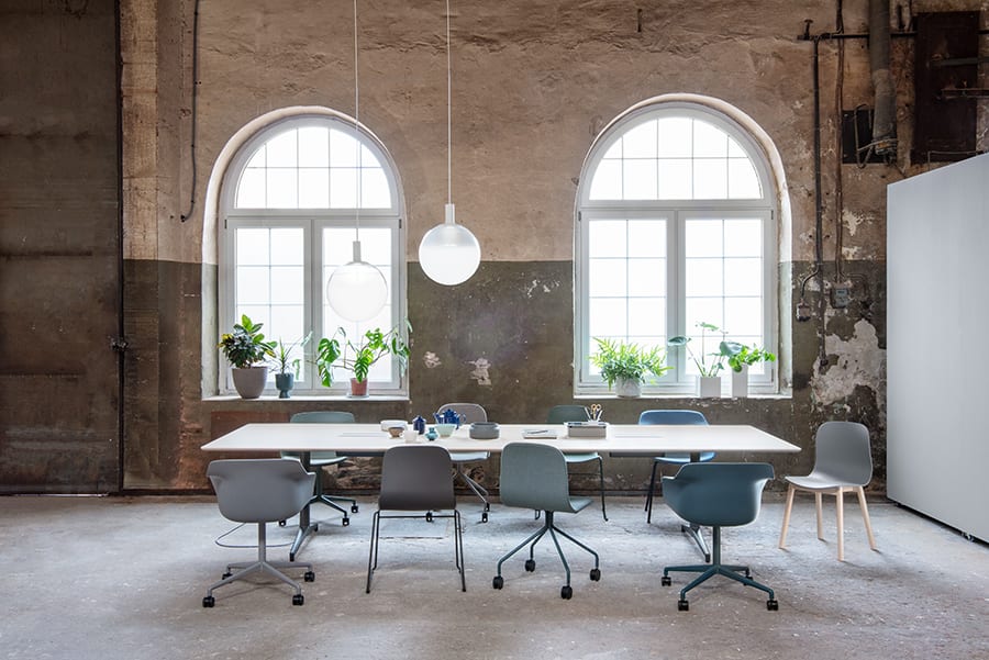 Materia Uni Large Conf Table 3600x1200 Different Chairs Conf Chairs | Scandinavian Design