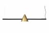 Tell Cone Black Brass Start | Scandinavian Design