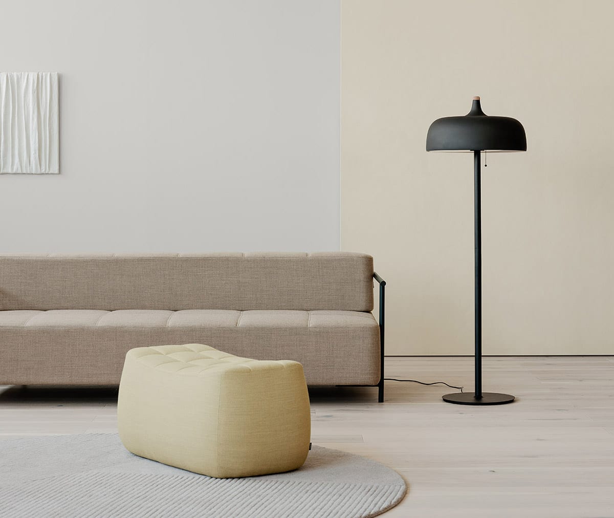 Acorn Floor Lamp Yam Pouf Livingroom Northern Photo Einar Aslaksen Low Res | Scandinavian Design