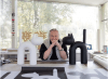Eero Aarnio Finnish design pioneer experimenting with plastics organic forms creating Ball Chair Bubble Chair museum pieces