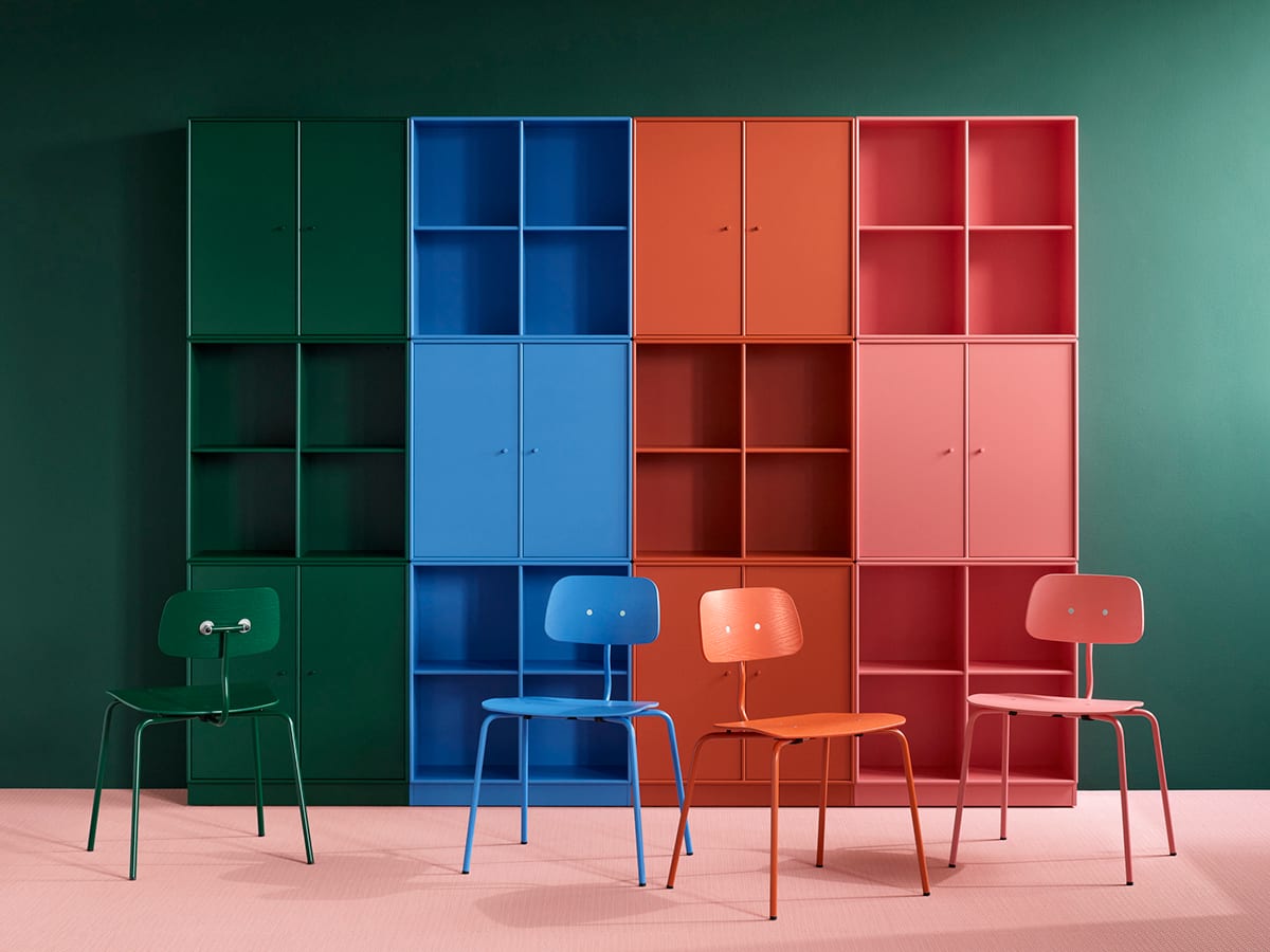 Montana System Kevi Pine Azure Hokkaido Rhubarb W | Scandinavian Design