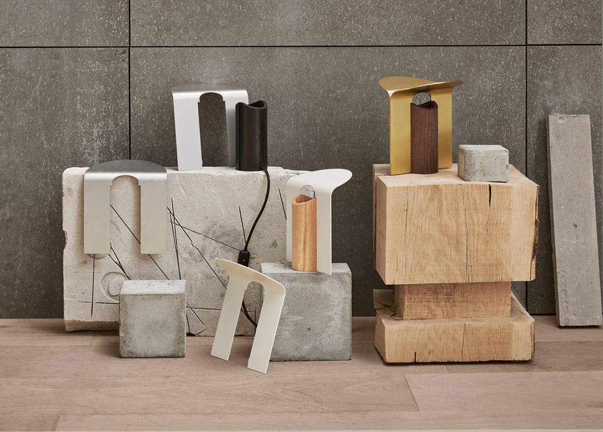 Rf200 Walnut Oil Brass Rf200 Oak Oil White | Scandinavian Design