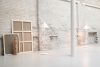 Keglen floor lamp by BIG Ideas showing conical aluminum shade with organic glass diffuser for Louis Poulsen
