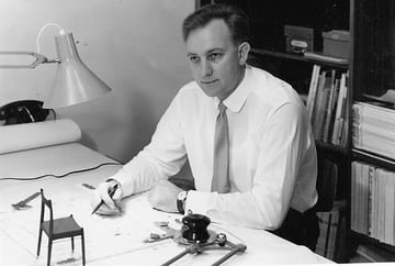Arne Vodder 1963, Danish furniture designer whose Sibast collaboration furnished the White House and UN Geneva