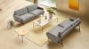 Fritz Hansen Lissoni Sofa by Piero Lissoni showcasing new compact sizes for urban living spaces