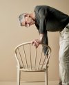 Nirvan Richter, founder and designer of Norrgavel known for sustainable furniture design