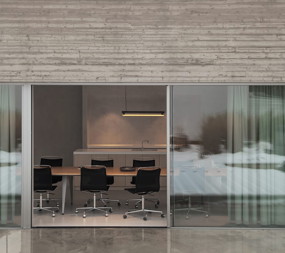 Sustainable lightweight chair by Johannes Foersom & Peter Hiort-Lorenzen for Lammhults featuring eco materials