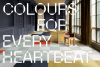 Bolon Artisan collection featuring vibrating energetic colors in Swedish woven vinyl flooring design