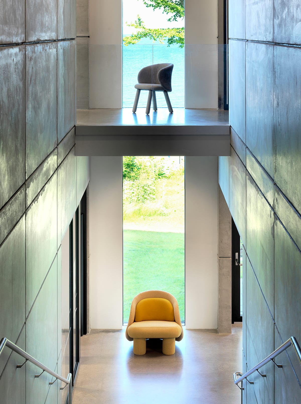 Johanson Poodle chair by Anna Herrmann and Alexander Lervik featuring rounded forms and bold design