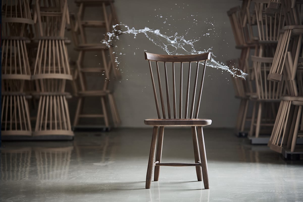 Stolab Lilla Åland by Carl Malmsten celebrating 80 years of continuous Swedish furniture production