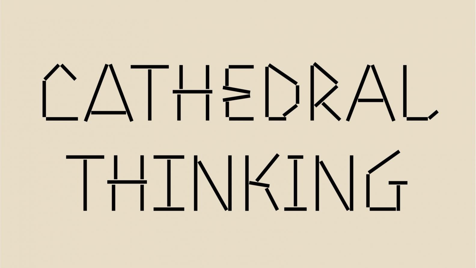 Cathedral Thinking 1 Logotyp Design Lisa Olausson | Scandinavian Design