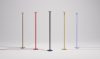 Sprinkle floor lamp by Note Design Studio featuring distinctive geometric rings and colorful finish options