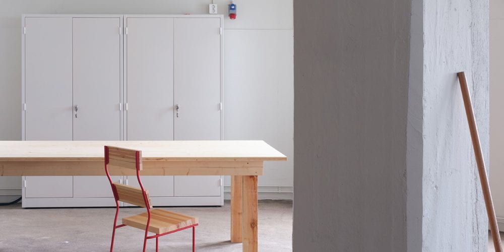 Töreboda chair Sigurd Lewerentz glulam pine Swedish design Tallum