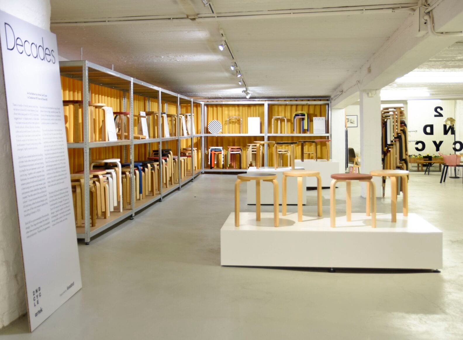Artek2ndcycle Decades Stool6090years Exhibition | Scandinavian Design