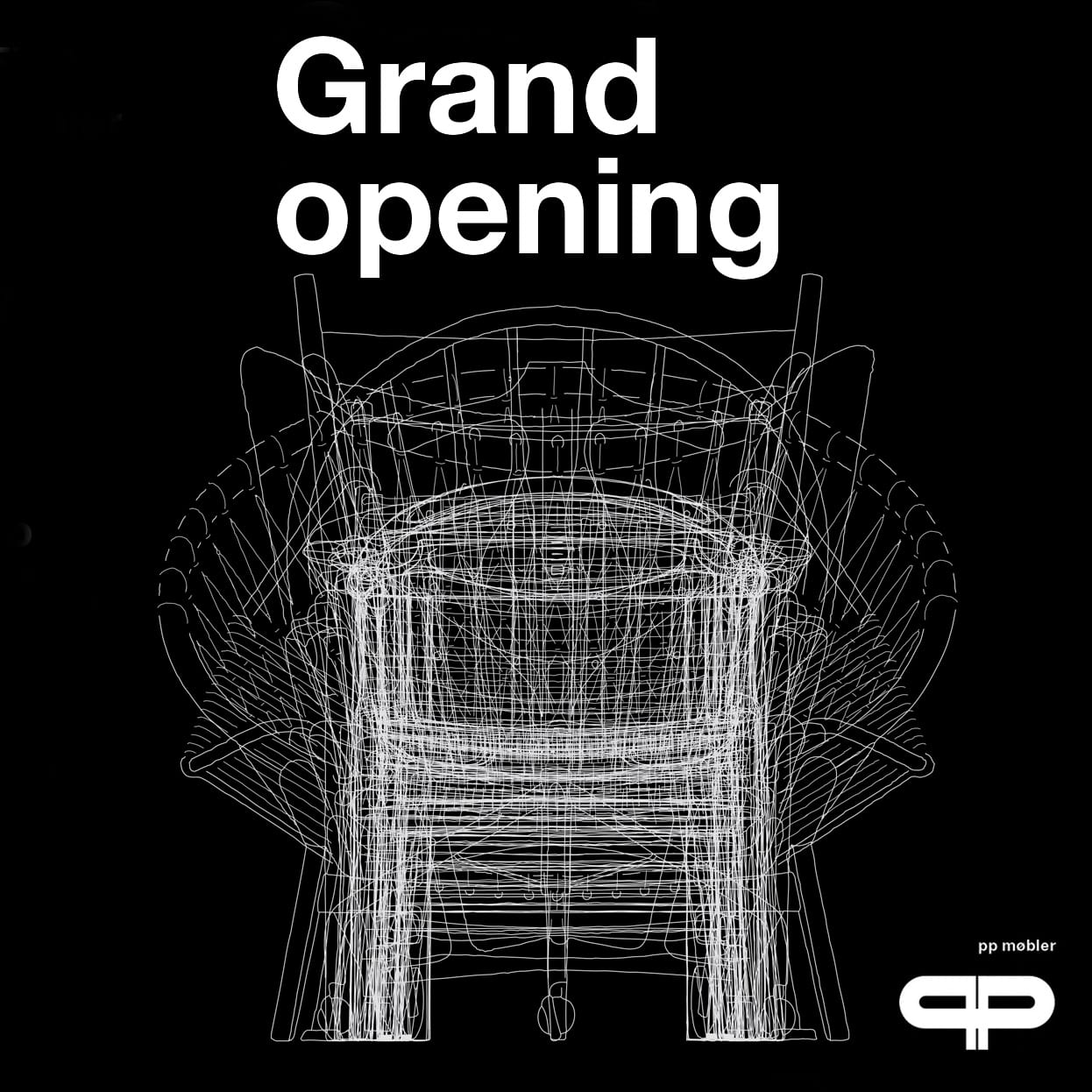 PP Møbler first flagship store Copenhagen 3daysofdesign 2023 Hans Wegner furniture Danish craftsmanship showroom opening