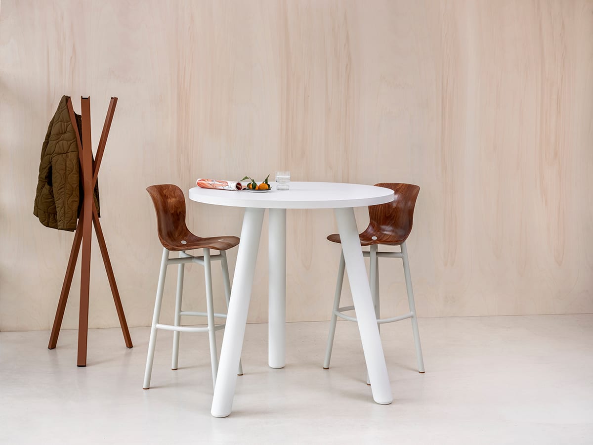 Monolite table series Boris Berlin Functionals self-bearing tabletop monolith inspired design conference office dining
