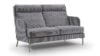 Funen sofa featuring streamlined profile and curved armrests designed by Pierre Sindre for Eilersen upholstery brand