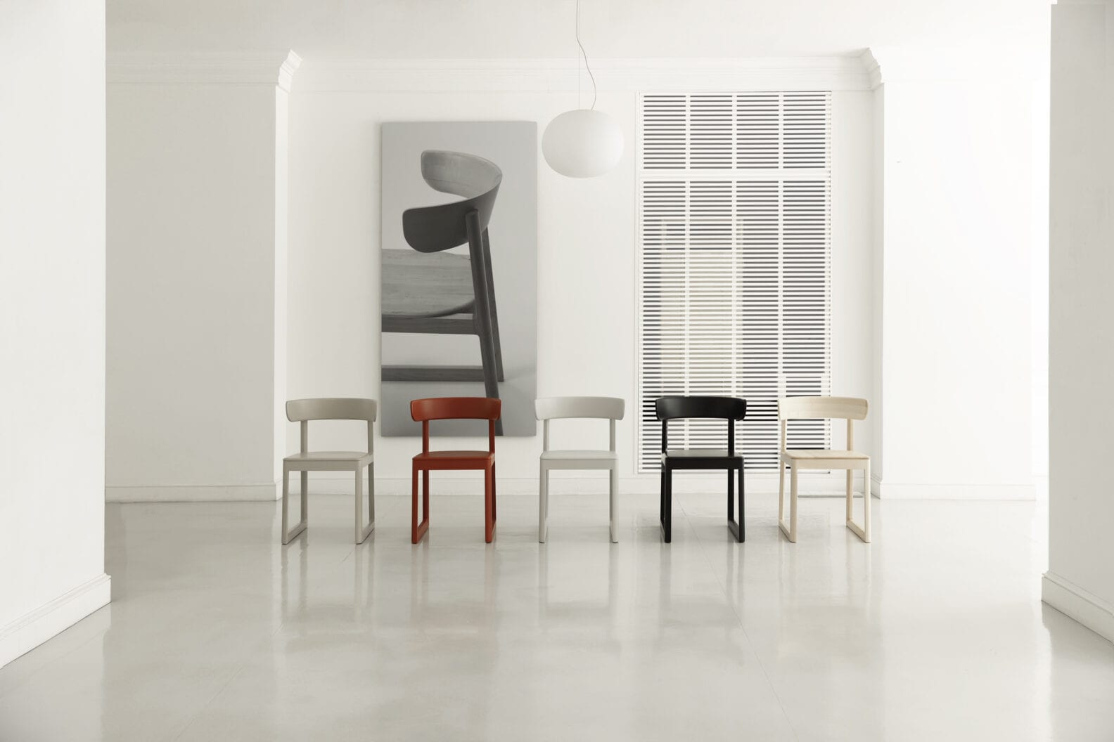Expanded EN Collection featuring new all-wooden chair version and subtle color palette designed by Cecilie Manz for Maruni