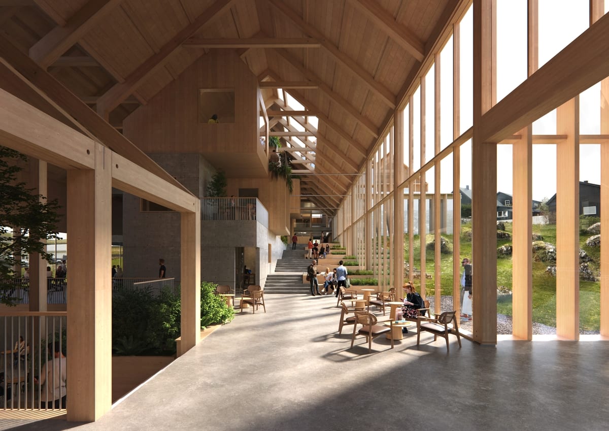 Henning Larsen Faroe Islands University Woven Nature Copyrightplomp | Scandinavian Design