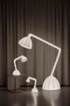 Ori paper lamp by Alexander Lervik for Noon featuring sculptural LED lighting design