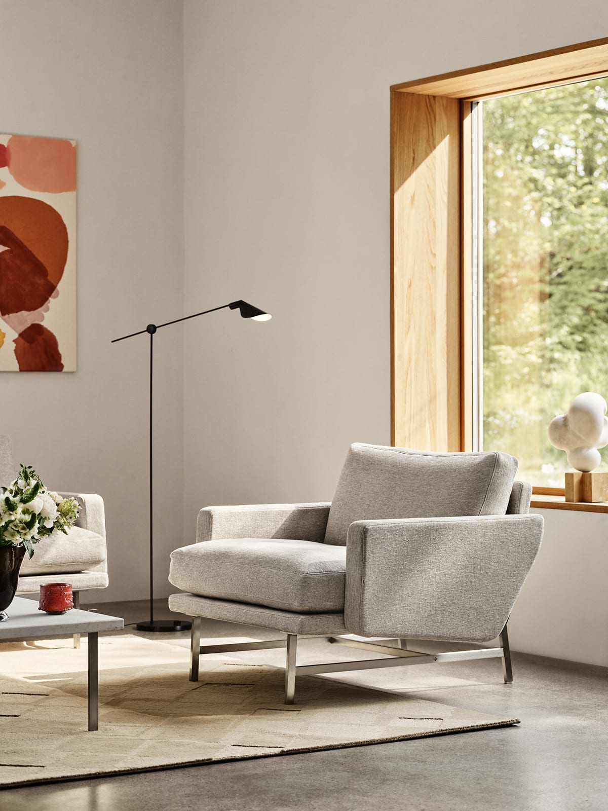 New Piero Lissoni series additions for Fritz Hansen displaying minimal forms and refined proportions