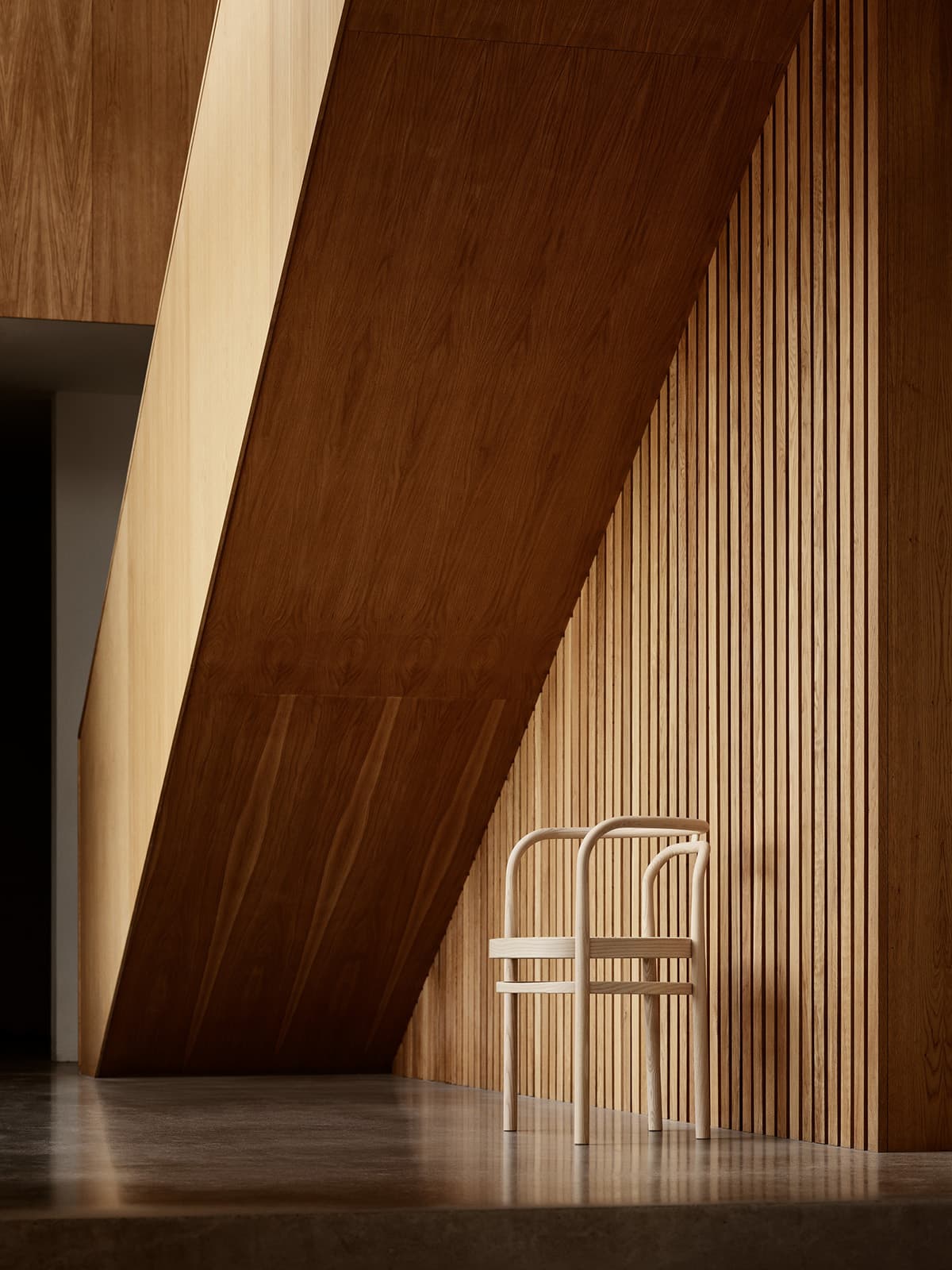 PK15 wooden chair by Poul Kjærholm for Fritz Hansen featuring sophisticated joinery and refined proportions