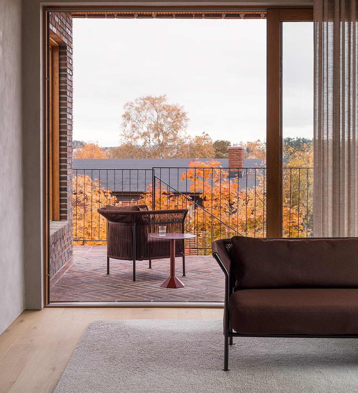 Solo seating collection by Pierre Sindre for Bebo Objects featuring inviting shapes and contemporary Scandinavian design