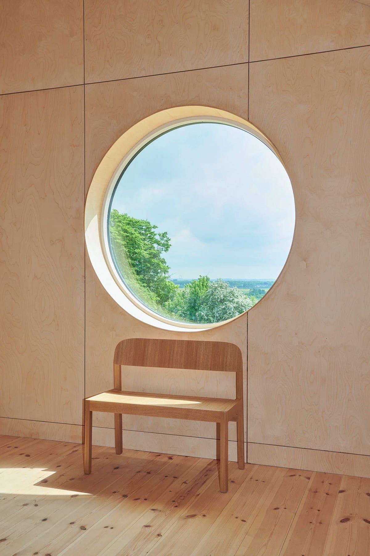 Workshop Bench by Cecilie Manz for Muuto displaying contemporary interpretation of traditional wooden bench design