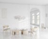 Sibast No 7 Lounge Table White Oil Oak Sibast No 7 Lounge Chair White Oil Oak Light Grey Leather | Scandinavian Design