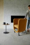 New Pocket X with castors by Stone Design for Blå Station offering enhanced flexibility for modern workspace solutions.