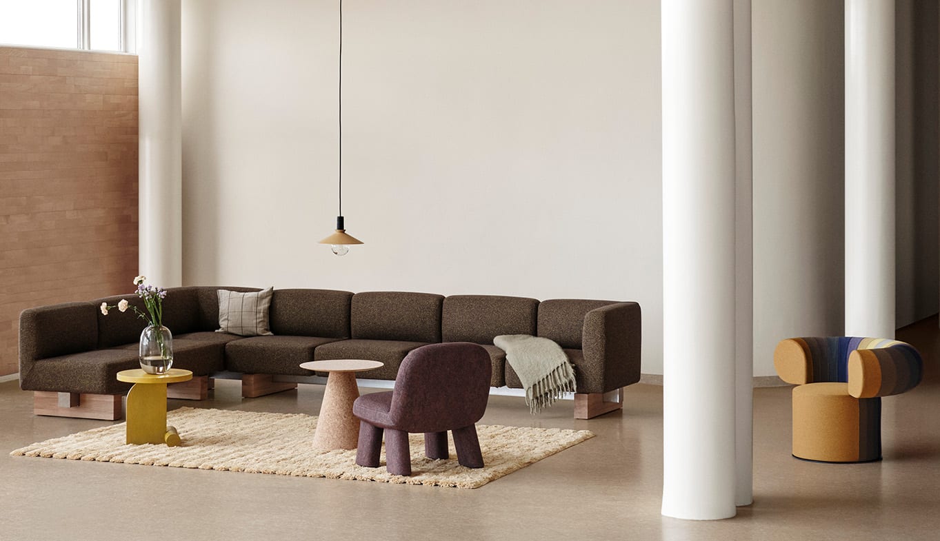 Blå Station Swedish furniture company innovative design Åhus factory sustainable production creative collaborations