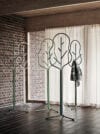 Alm coat stand by Nina Jobs for Skandiform featuring nature-inspired tree-like design with organic branch-shaped hooks